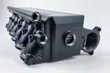 CSF BMW Gen 2 B58 Race X Charge Air Cooler Manifold - Thermal Dispersion Black