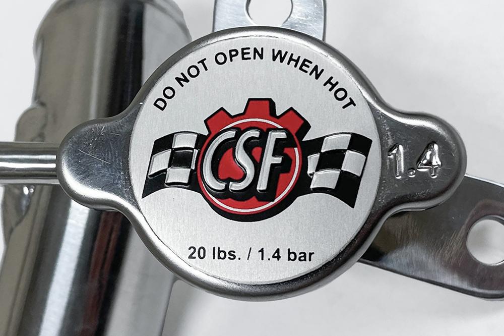 CSF FR-S/BRZ/86/GR86 All-Aluminum Filler Neck w/1.4 bar High Pressure Radiator Cap