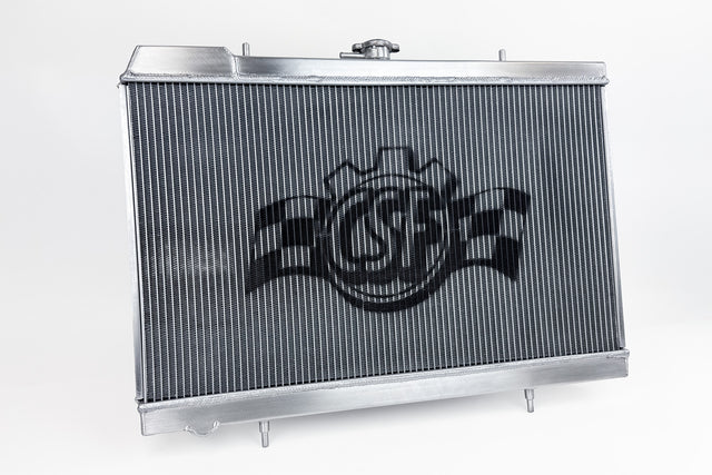 CSF High-Performance All-Aluminum Radiator for Nissan R32 Skyline GT-R - Silver
