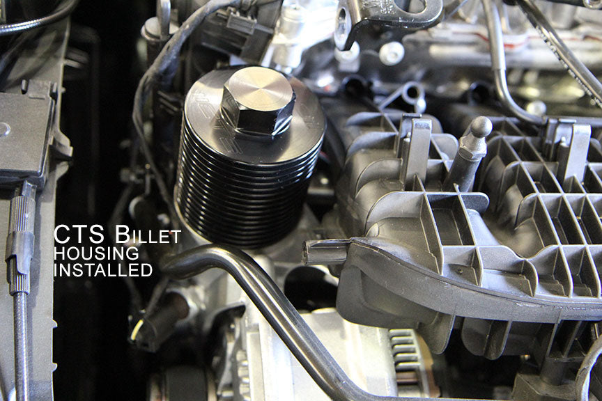 CTS Turbo | B-COOL BILLET MQB OIL FILTER HOUSING - ModsDirect