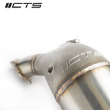 CTS Turbo | 2018+ SQ5 Downpipe with High-Flow Cat