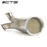 CTS Turbo | 2018+ SQ5 Downpipe with High-Flow Cat