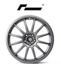 RacingLine Cup Edition’ 18” x 8.5″ Wheel / ET45 / Gunmetal Grey / Single Wheel