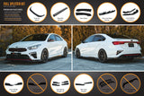 Cerato GT Sedan PFL Full Lip Splitter Set