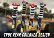 DGR Coilovers | Street Series - TRUE Rear (Nissan 350Z Z33)