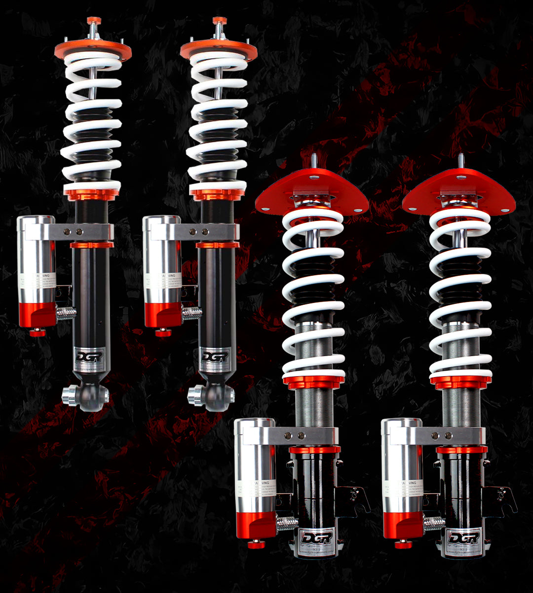 DGR DCS-2 Nissan Skyline R31 DGR 2-Way Professional Racing Coilovers ...