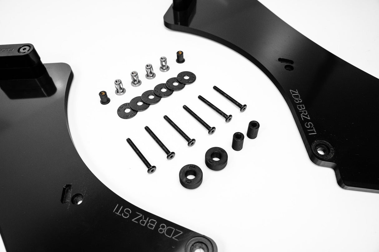 ZD8 BRZ STI Rear Spats (GLOSS; Pair) - ModsDirect