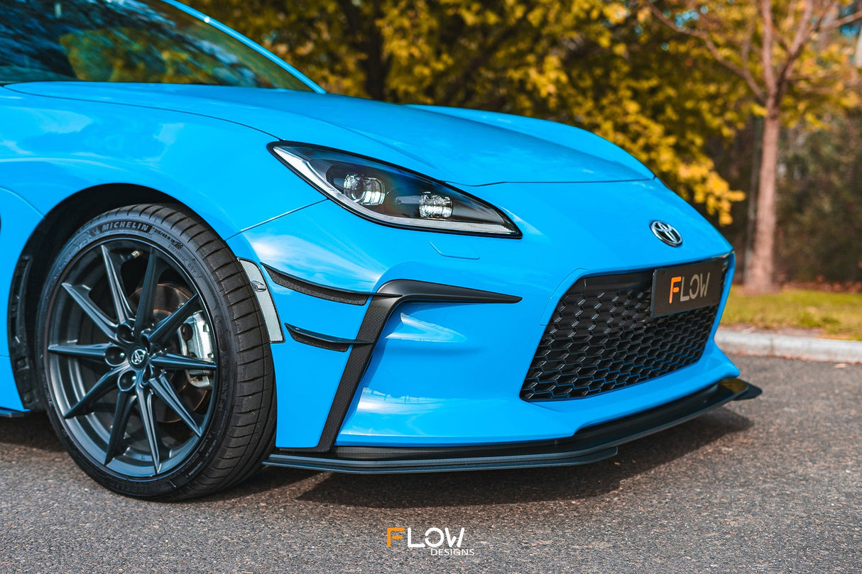 ZN8 GR86 Front Lip Splitter Extensions (Pair) - ModsDirect