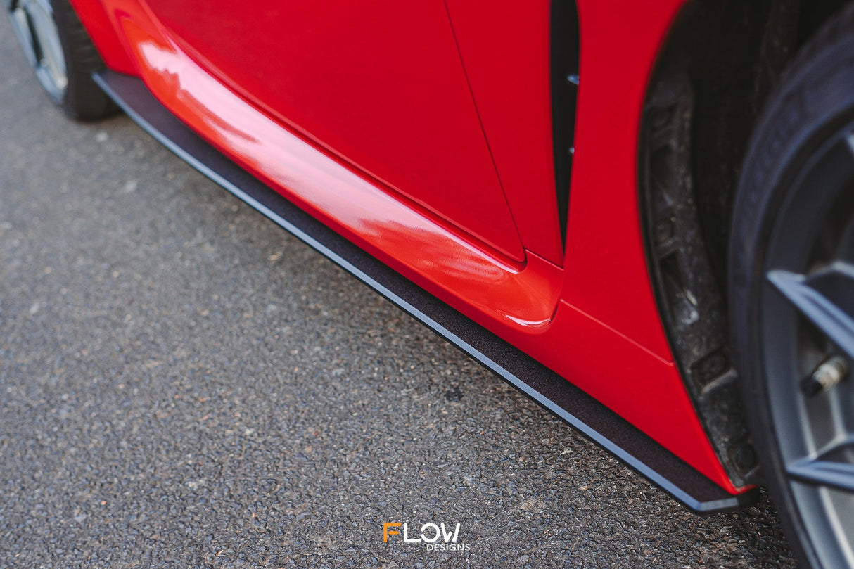 ZD8 BRZ Side Skirt Splitters (TEXTURED: Pair) - ModsDirect