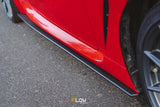 ZD8 BRZ Side Skirt Splitters (TEXTURED: Pair) - ModsDirect
