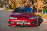 S15 / 200SX Aero Front Lip Splitter Extensions (Pair - For Aero Front Bar)