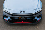 CN7 V2 i30N Sedan FL 2024 Front Lip Splitter & Mounting Brackets (Pair) - ModsDirect