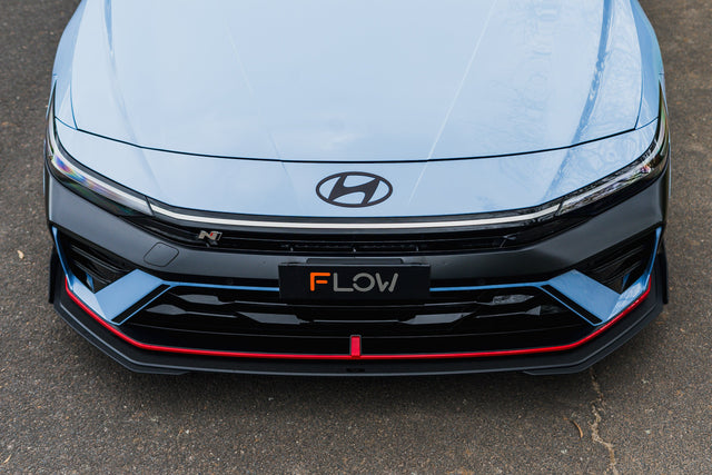 CN7 V2 Elantra N Sedan Facelift V2 - 2024 Front Lip Splitter & Mounting Brackets (Pair) - ModsDirect