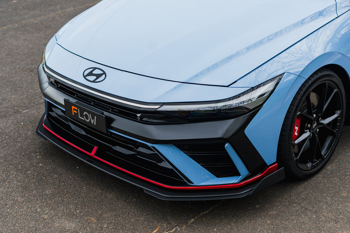 CN7 V2 Elantra N Sedan Facelift V2 - 2024 Front Lip Splitter Winglets (Pair) - ModsDirect