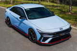 CN7 V2 i30N Sedan FL 2024 Side Skirt Splitters (Pair) - ModsDirect