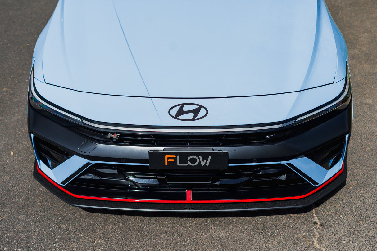 CN7 V2 Elantra N Sedan Facelift V2 - 2024 Front Lip Splitter & Mounting Brackets (Pair) - ModsDirect