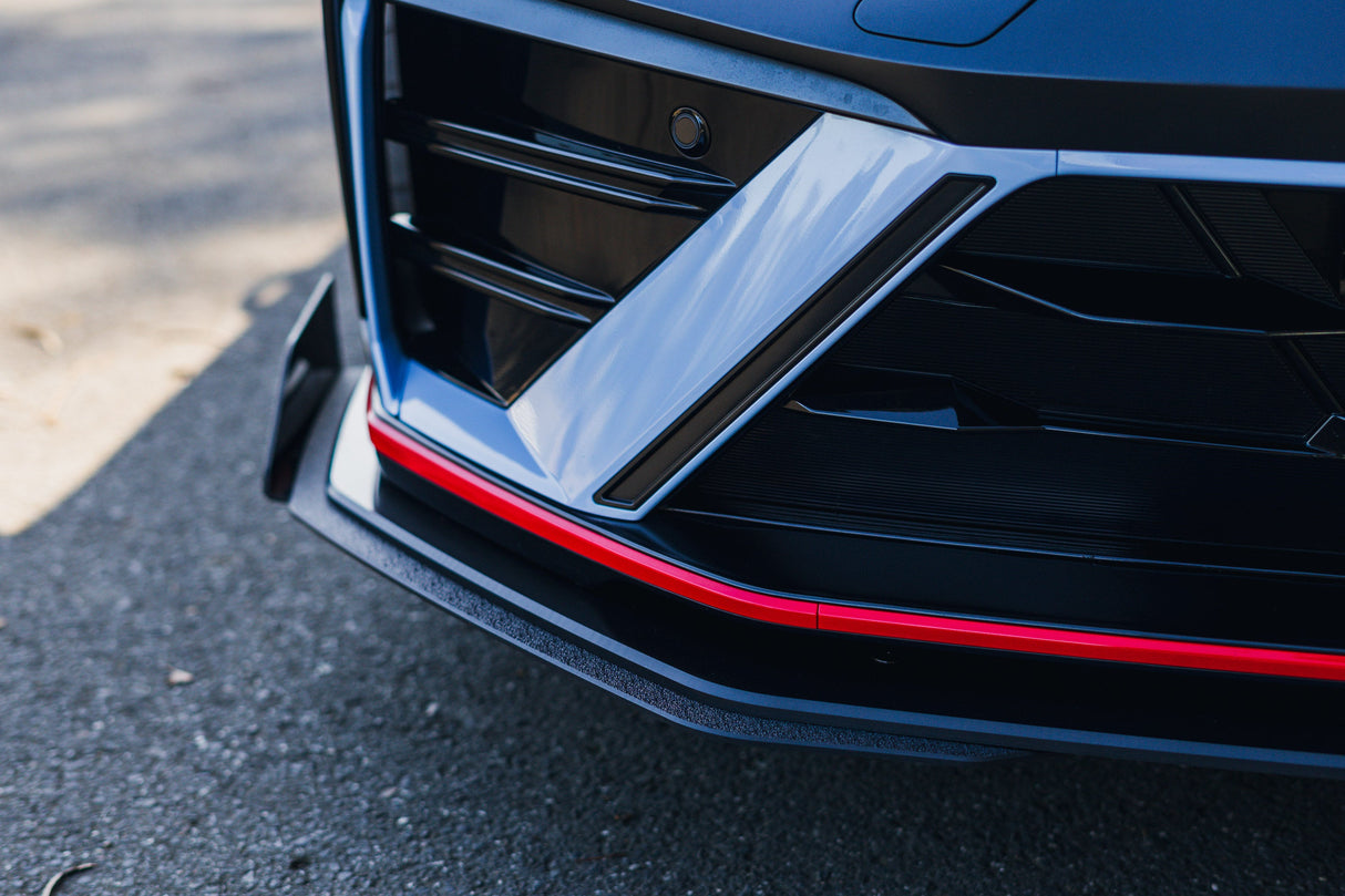 CN7 V2 Elantra N Sedan Facelift V2 - 2024 Front Lip Splitter & Mounting Brackets (Pair) - ModsDirect