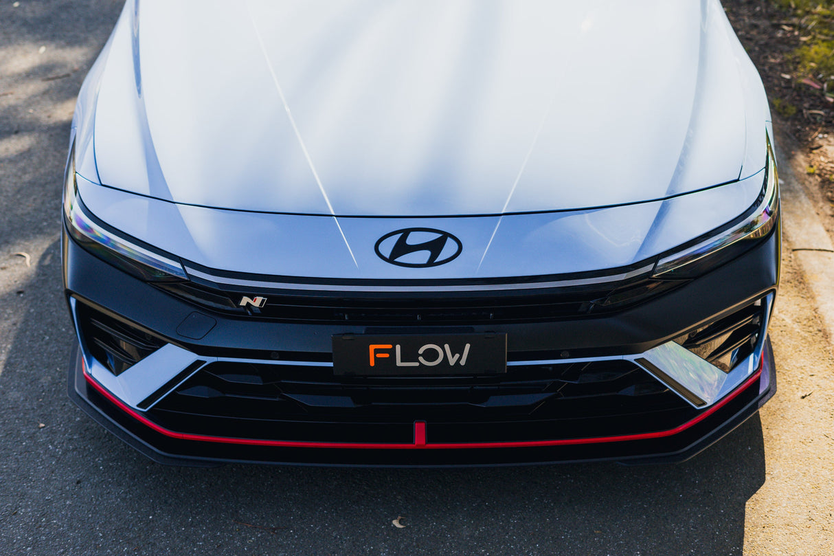 CN7 V2 i30N Sedan FL 2024 Front Lip Splitter Extensions (Pair) - ModsDirect
