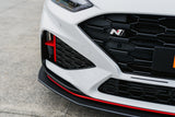 i30N Hatch PDE V6 FL2 2025 Front Lip Splitter & Reinforcement Brackets - ModsDirect