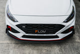 i30N Hatch PDE V6 FL2 2025 Front Lip Splitter Winglets (Pair) - ModsDirect