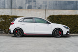 i30N Hatch PDE V6 FL2 2025 Side Skirt Splitter Winglets (Pair) - ModsDirect