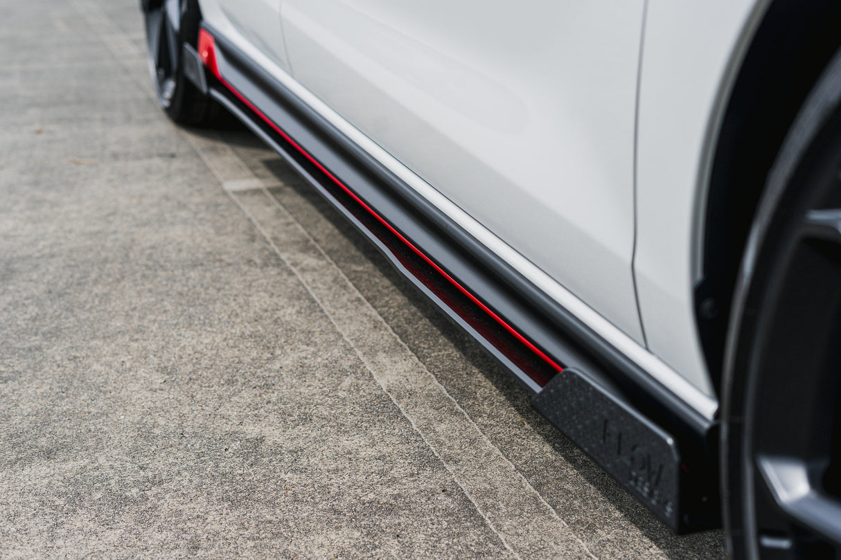 i30N Hatch PDE V6 FL2 2025 Side Skirt Splitters (Pair) - ModsDirect