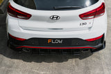 i30N Hatch PDE V6 FL2 2025 Flow-Lock Rear Diffuser