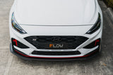 i30N Hatch PDE V6 FL2 2025 Front Lip Splitter Extensions (Pair) - ModsDirect