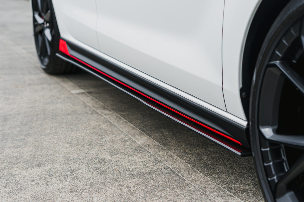 i30N Hatch PDE V6 FL2 2025 Side Skirt Splitters (Pair) - ModsDirect