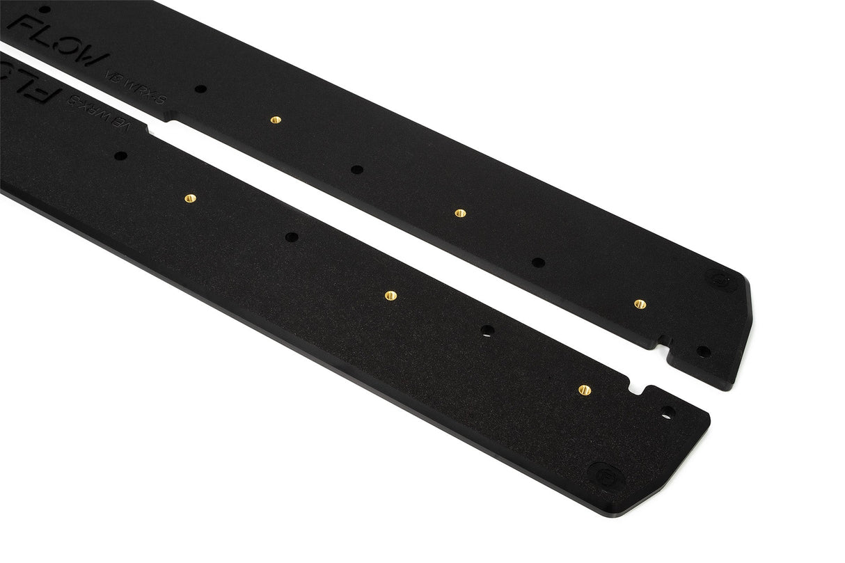 VB WRX Side Skirt Splitters (TEXTURED: Pair) - ModsDirect