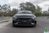 i30N Fastback PD FL 2022+ Front Lip Splitter & Reinforcement Brackets