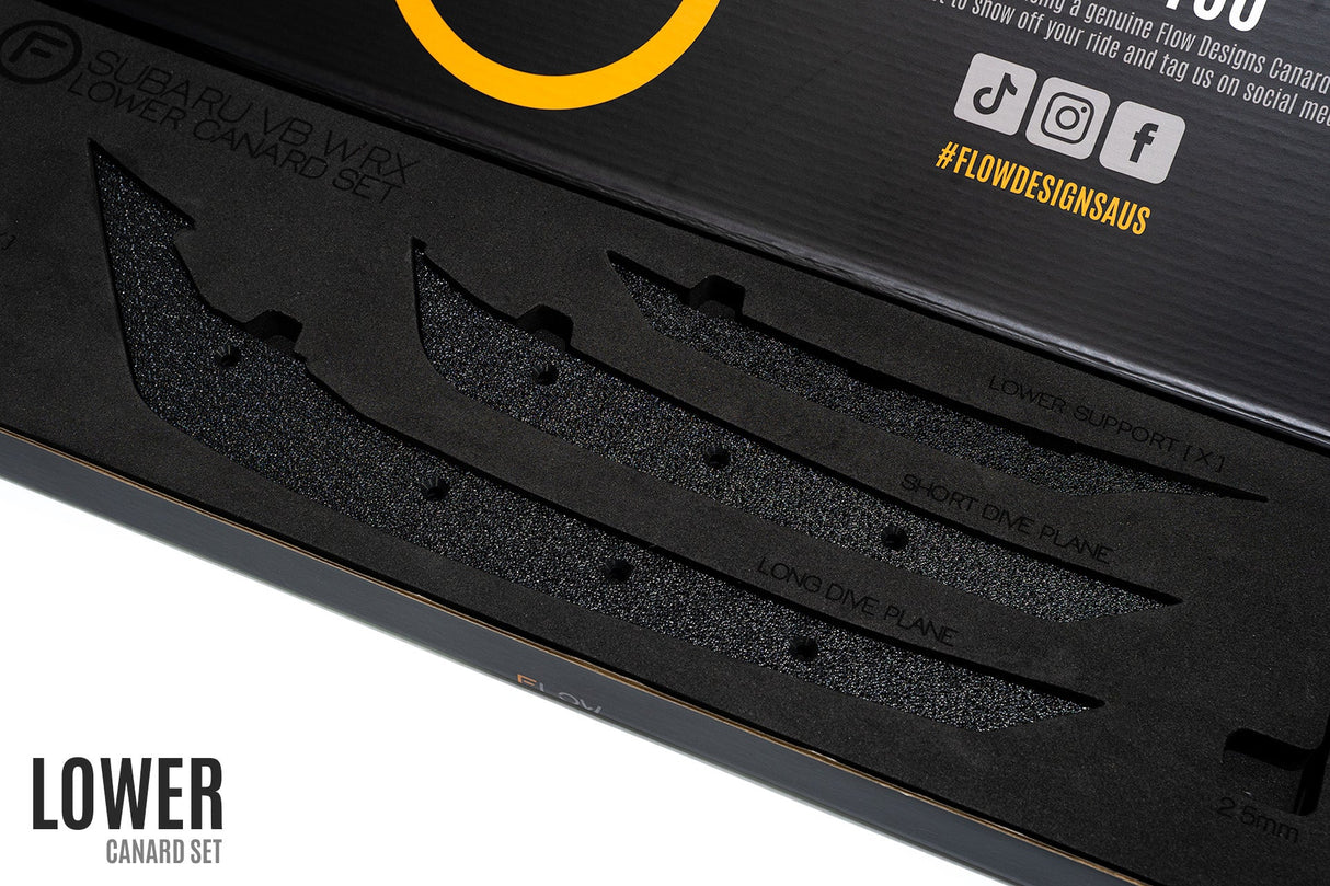 VB WRX Front Bumper Canards - ModsDirect
