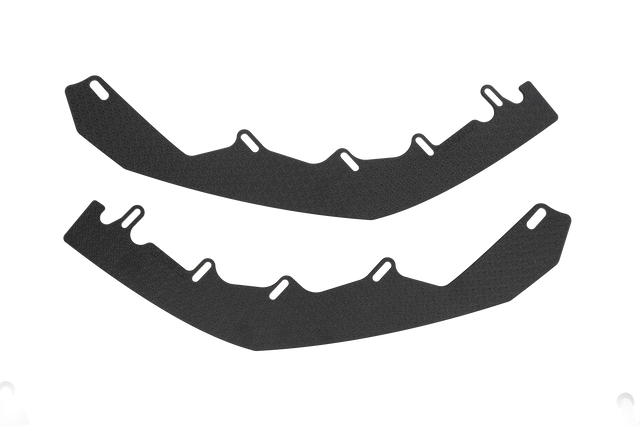 i30N Hatch PDE V6 FL2 2025 Front Lip Splitter Extensions (Pair) - ModsDirect