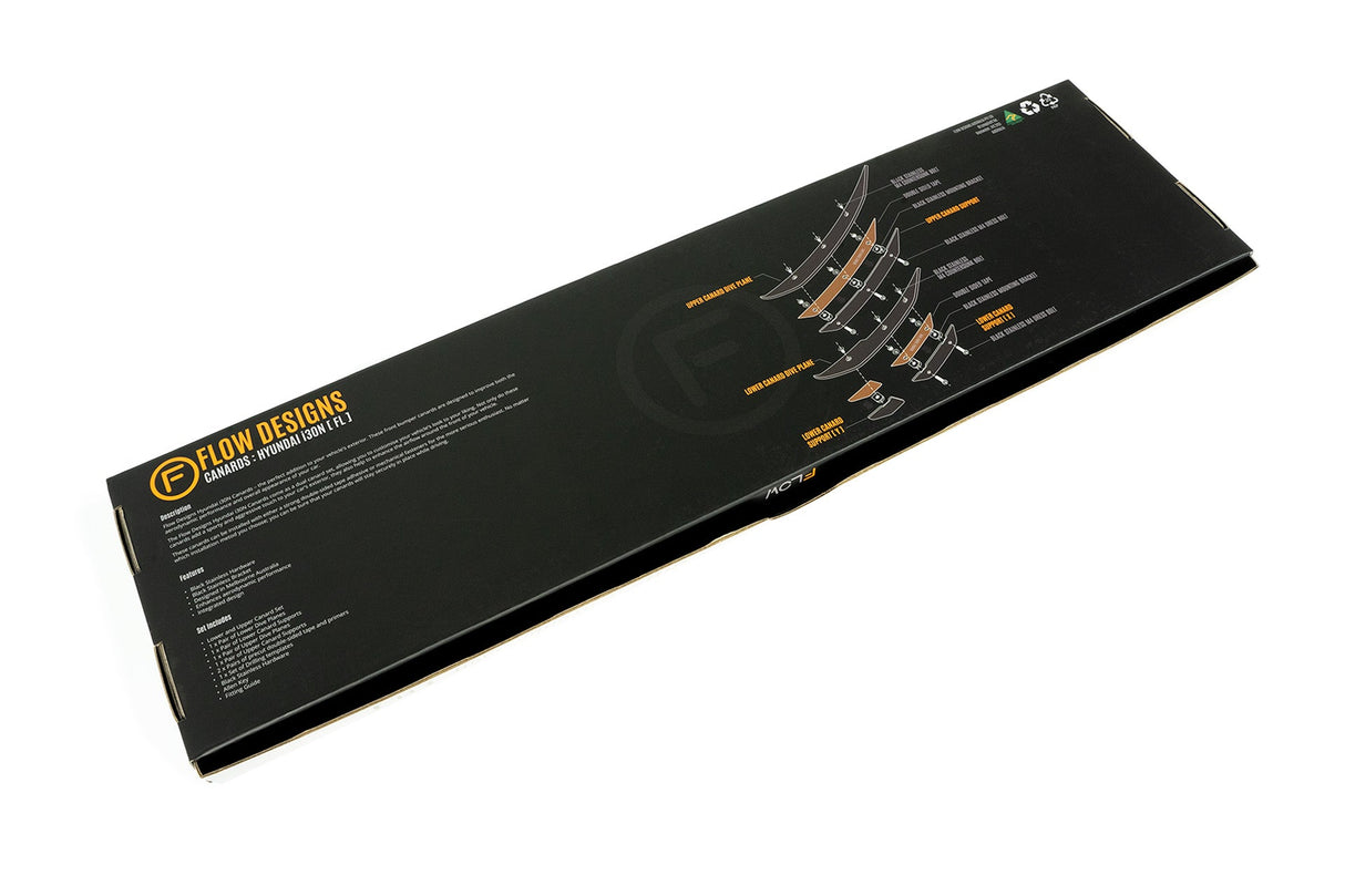 i30 N PD (FL) Front Bumper Canards - ModsDirect