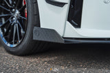 Corolla GR Chassis Mounted Front Lip Splitter (TEXTURED) - ModsDirect
