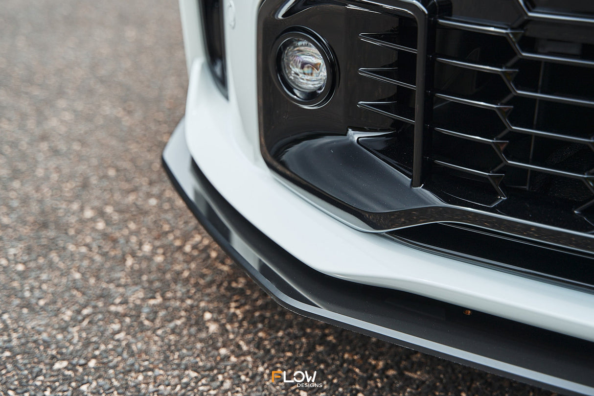 Corolla GR Chassis Mounted Front Lip Splitter (GLOSS) - ModsDirect