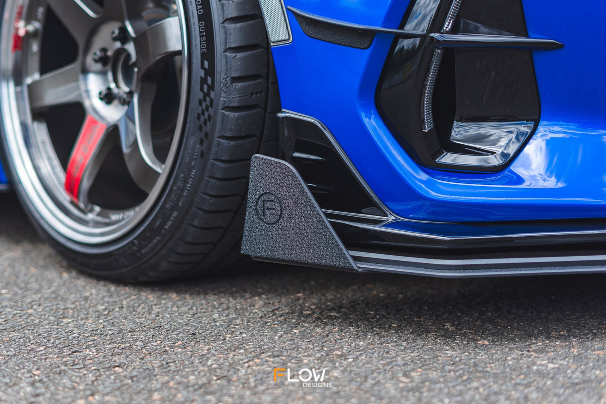 ZD8 BRZ STI Front Lip Splitter Winglets (Pair) - ModsDirect