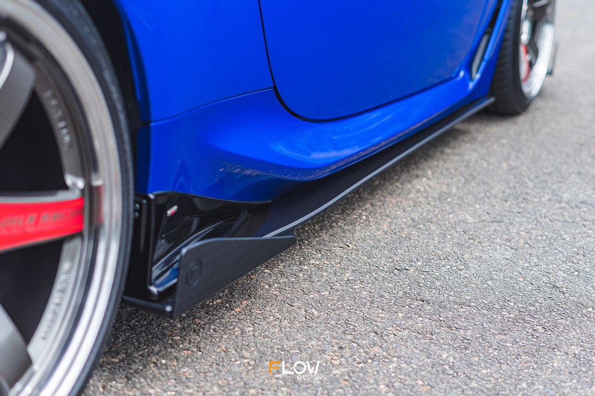 ZD8 BRZ STI Side Skirt Splitters (GLOSS: Pair) - ModsDirect