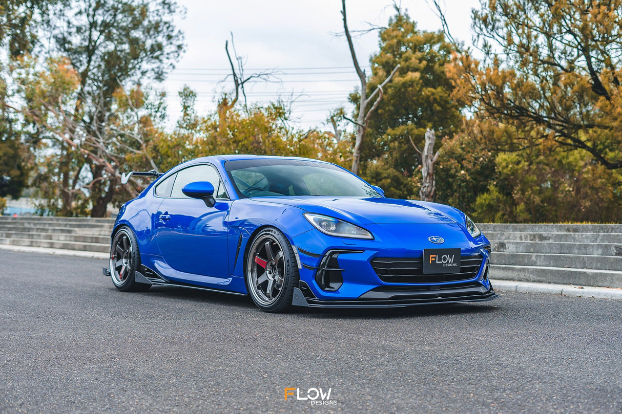 ZD8 BRZ STI Front Lip Splitter (TEXTURED) - ModsDirect