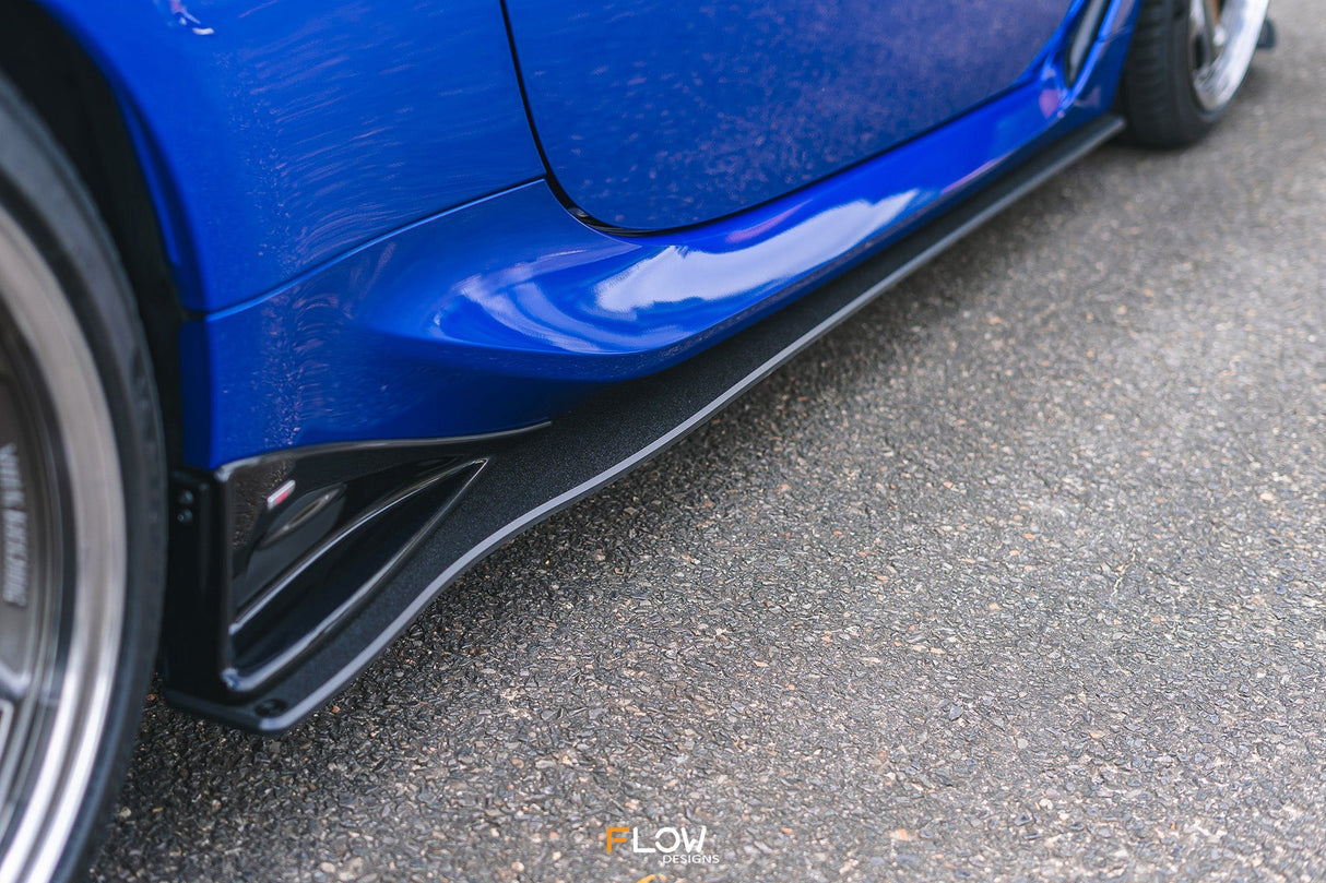 ZD8 BRZ STI Side Skirt Splitters (TEXTURED: Pair) - ModsDirect