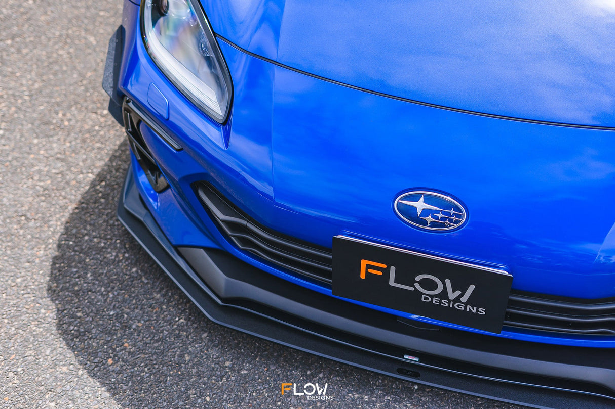 ZD8 BRZ STI Front Lip Splitter (TEXTURED) - ModsDirect