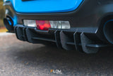 ZN8 GR86 Flow-Lock Rear Diffuser (TEXTURED) - ModsDirect