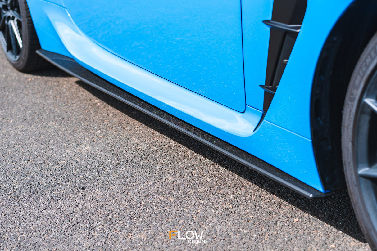 ZN8 GR86 Side Skirt Splitters (TEXTURED: Pair) - ModsDirect