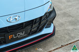 CN7 i30N Sedan 2021-2023 Front Lip Splitter & Mounting Brackets (Pair)