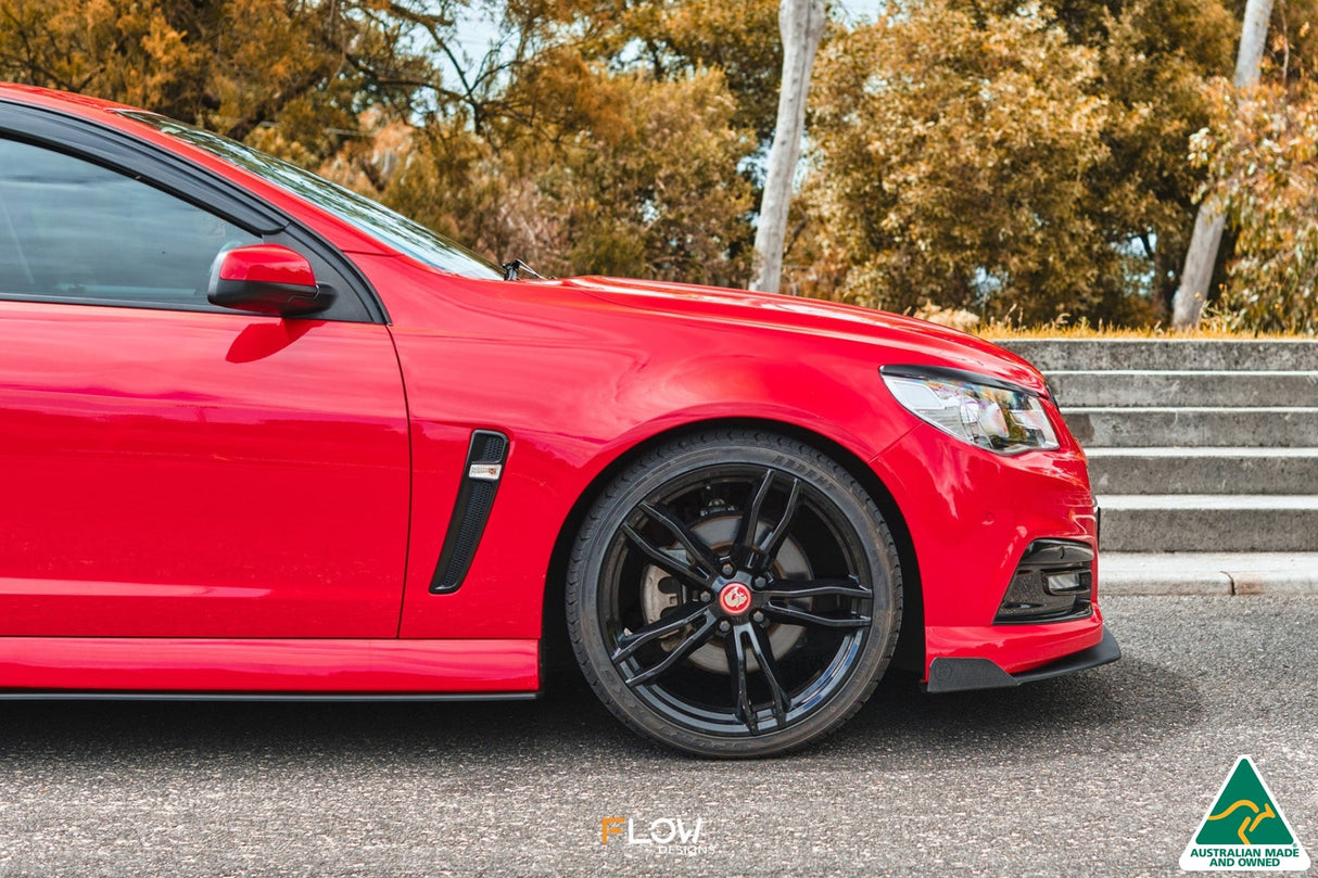 VF Commodore S1 Sedan Front Lip Splitter Winglets (Pair) - ModsDirect