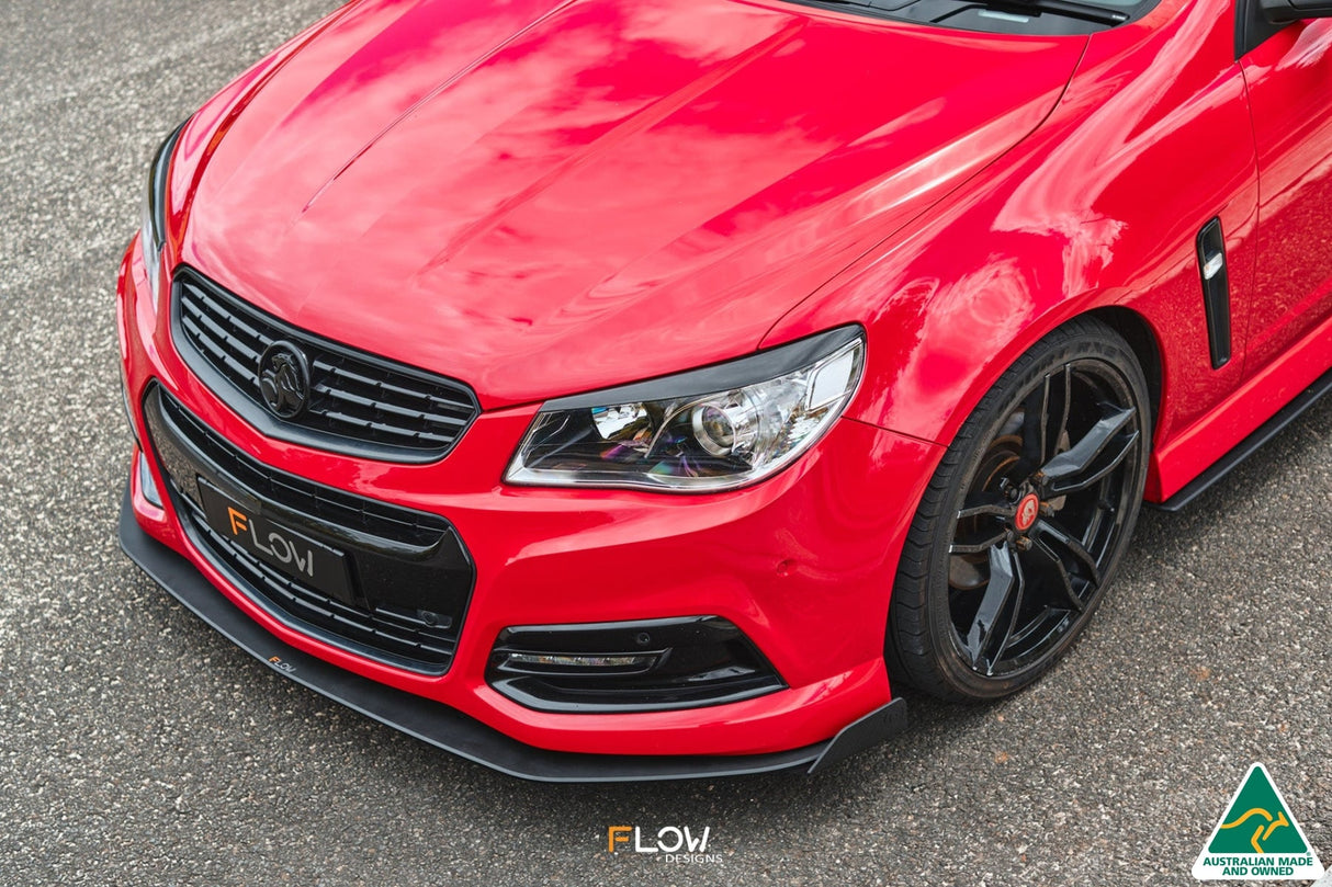 VF Commodore S1 Sedan Front Lip Splitter Winglets (Pair) - ModsDirect