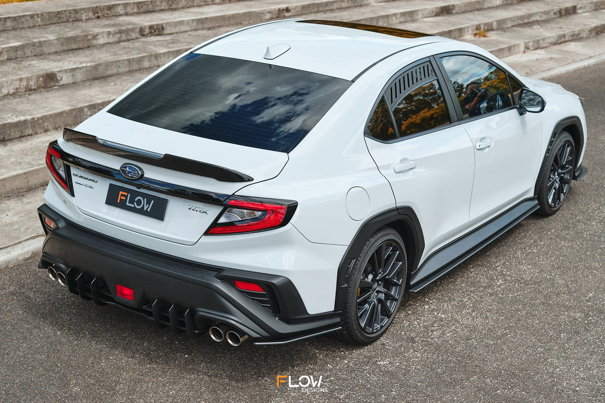 VB WRX Side Skirt Splitters (TEXTURED: Pair) - ModsDirect