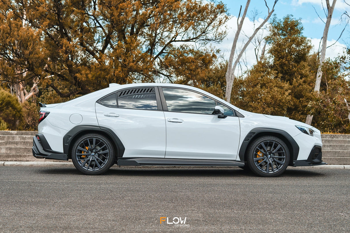 VB WRX Side Skirt Splitters (TEXTURED: Pair) - ModsDirect
