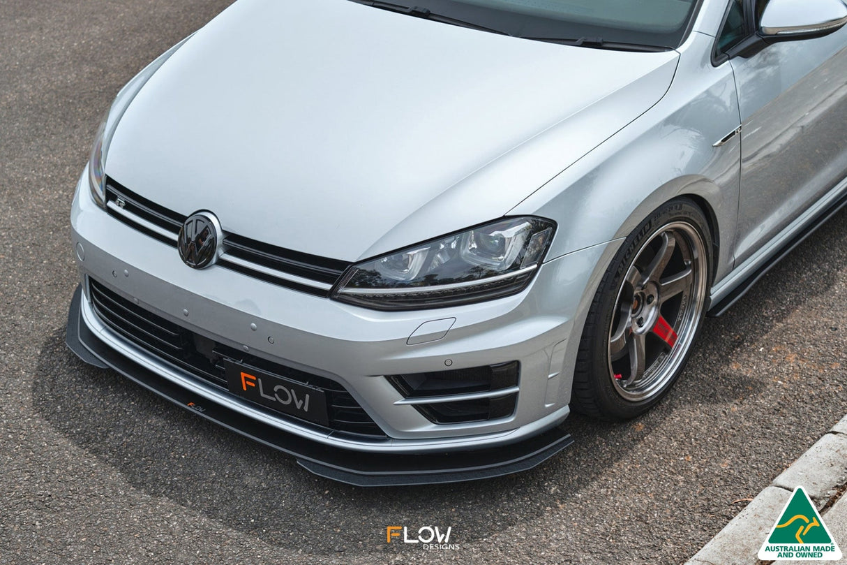 MK7 Golf R (USDM) Chassis Mounted Front Lip Splitter V3 - ModsDirect