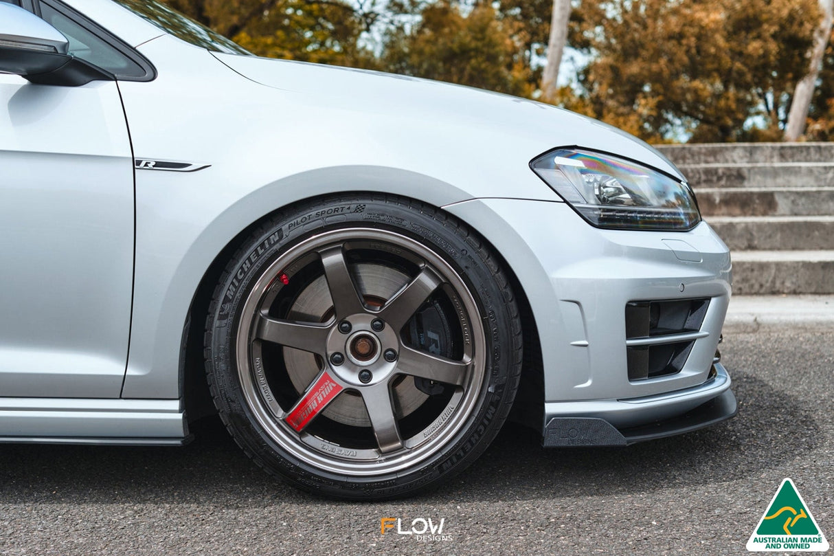 MK7 Golf R (USDM) Chassis Mounted Front Lip Splitter V3 - ModsDirect